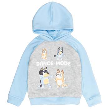 Bluey Bingo Toddler Boys Fleece Pullover Hoodie And Jogger Pants Outfit Set  Orange / Gray 4t : Target