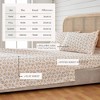 Winter Floral Brushed Microfiber Sheet Set - Great Bay Home - 3 of 4