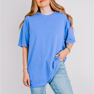 Womens Garment Dyed T-Shirt - 1 of 4