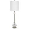 Uttermost Exposition Nickel Buffet Lamp – Polished Nickel Iron with Marble & Crystal, 33.5"H - 2 of 4