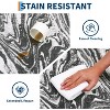 homfan Modern Abstract Area Rug Washable Rugs Stain Resistant Throw Carpet Low Pile Folding Floor Cover with Non-Slip Backing - 4 of 4