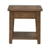 Liberty Furniture,Carolina Park End Table for Living Room - Amber Brown Oak - 3 of 4