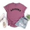Simply Sage Market Women's Arizona Curved Short Sleeve Garment Dyed Tee - 3 of 4