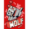 Girl's Minecraft Wolf T-Shirt - 2 of 4