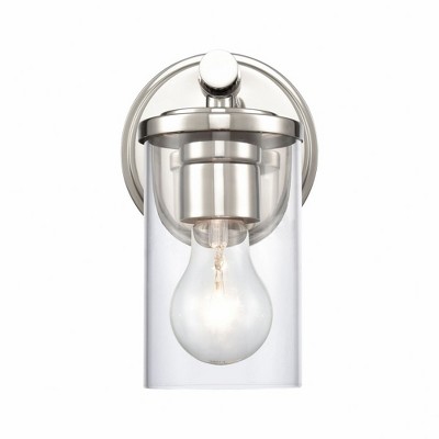 Elk Home Burrow 1 - Light Vanity in  Polished Nickel