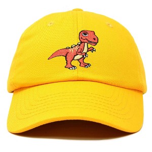 Dalix T-Rex Embroidered Cotton Dad Hat Adjustable Baseball Cap Mens - 1 of 4