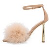 Journee Collection Womens Odete Mid Heel Open Toe Pumps - 2 of 4