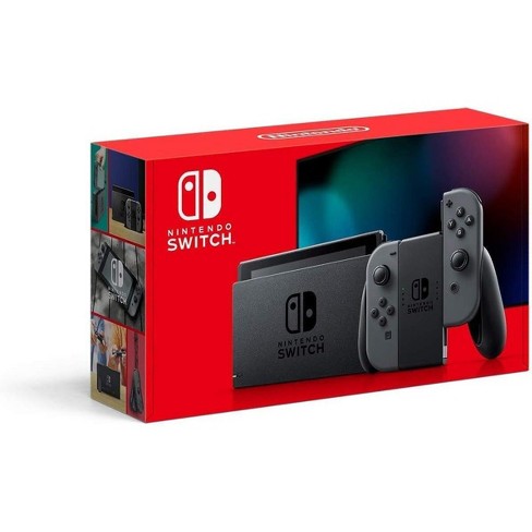 Nintendo Switch With Gray Joy‑con Play Your Favorite Games