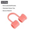 Unique Bargains Reusable Dust-Proof Flexible Washable Straw Cover - 3 of 4