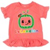CoComelon JJ Baby Girls T-Shirt and Shorts Outfit Set Infant - 2 of 4