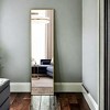 FURNIinspire Full Length Mirrors Floor Standing Mirror, Wall Mirror with Stand Aluminum Alloy Thin Frame, Square Gold 59"*11"*16" - 3 of 4