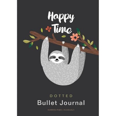 Happy Time - Dotted Bullet Journal - by  Blank Classic (Paperback)