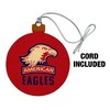 American University Eagles Logo Wood Christmas Tree Holiday Ornament - 2 of 4