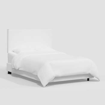 Fanie French Seam Slipcover Bed in Cotton Twill - Threshold™