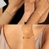 Reoxvo 14K Gold Plated Bangle Cuff Bracelets for Women Non Tarnish Gold Bracelet Stack Jewelry Set for Women Trendy - 4 of 4
