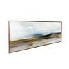 HomeRoots The Horizon Gold Floater Frame Painting Wall Art - 4 of 4
