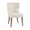 Upholstered Wingback Dining Chair - 2 of 4
