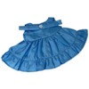 Doll Clothes Superstore Off The Shoulder Dress Fits 15-16 Inch Baby Dolls - 4 of 4