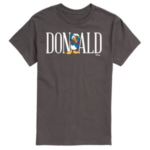 Men's - Disney - Simple Donald Font Short Sleeve Graphic T-Shirt - 1 of 4