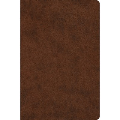 Value Compact Bible-ESV - (Leather Bound)