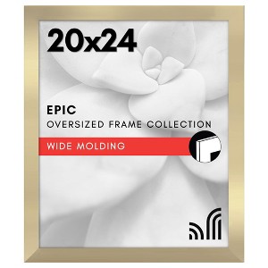 Americanflat Poster Frame with Polished Plexiglass - Hanging Hardware Included - 1 of 4