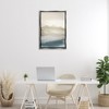 Stupell Industries Vanilla Mountain Peaks View Floating Frame Canvas Art - 3 of 4