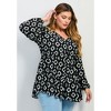 Avenue Women's Plus Size Tilly Long Sleeve Tunic - 4 of 4