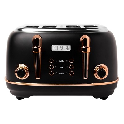 Heritage 4-Slice Toaster - Copper/Black