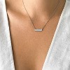 Adornia Rhodium Plated CZ Mama Necklace - 2 of 3