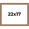 PosterPalooza | Slim Profile Gold Picture Frame - UV Acrylic, Backing Board, Hanging Hardware Included - 2 of 4