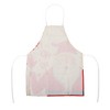 Unique Bargains Christmas Aprons Linen Beige White Red 21.65"x26.77" 1 Pcs - 4 of 4