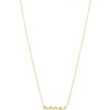 Adornia Tarnish Resistant 14k Gold Plated Cursive Mama Necklace - 3 of 4