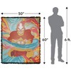 Avatar The Last Airbender Avatar Aang Blanket 50"x60" Woven Tapestry - 2 of 4