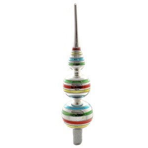 Kurt S. Adler 13.0 Inch Early Years Glass Tree Topper The Early Years Tree Toppers - 1 of 3