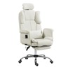 Massage Office Chair for Back Pain Relief, 155° Reclining Comfy Chair with Footrest - 2 of 4
