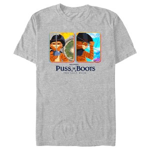 Men's Puss in Boots: The Last Wish Animated Cards T-Shirt - 1 of 4
