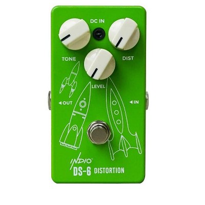 Monoprice DS-6 True Bypass Analog Vintage Distortion Full-size Guitar Effect Pedal - Indio Series