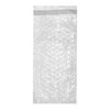 UOFFICE 1100 Clear Bubble Out Bags 4" x 7.5" Self-Sealing Pouches - 3 of 4