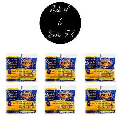 Preferred Popcorn All-In-One-Popcorn Kit - Pack of 6