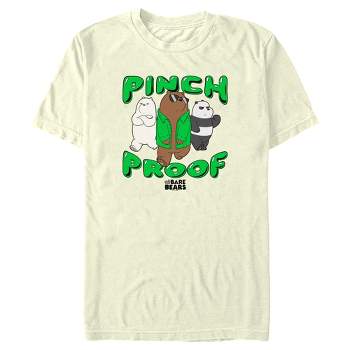 Men's We Bare Bears St. Patrick's Day Pinch Proof T-Shirt