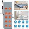 Angel Sar Full Body Massage Mat with Heat, 10 Vibration Motors Massage Pad with Inflatable Pillows, 3 Timer Settings - 2 of 4