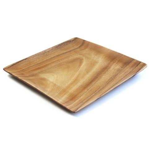 Pacific Merchants Acaciaware 12 X 12 Inch Square Serving Plate