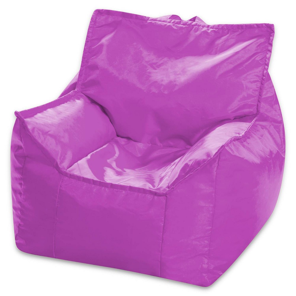 Photos - Bean Bag 25" Newport  Chair Purple - Posh Creations