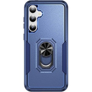 SAHARA - Raider Series Kickstand Case with Belt Clip for Samsung Galaxy S23 FE - Blue - 1 of 4