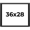 PosterPalooza | Shadow Box 1.5" Depth Black Picture Frame - UV Acrylic, Backing Board, Hanging Hardware - 2 of 4