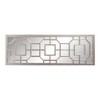 Howard Elliott 46.5"x15.75" Framed Aldrich Mirror Antique Silver: English Style, MDF, Wall Mount - 4 of 4