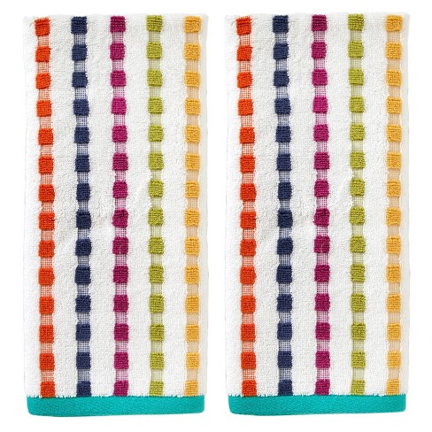 2pc Casual Monogram 'X' Hand Towels - SKL Home