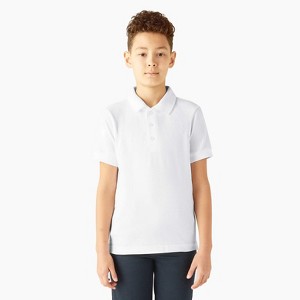 Dickies Kids' Piqué Short Sleeve Polo, 4-20 - 1 of 3