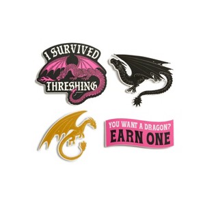 Fourth Wing: I Survived Threshing Stickers - Sticker Set of 4 - by  Out of Print (Hardcover) - 1 of 1