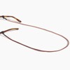 Croakies Sewn Leather Cords Rust Spec End|Made in the USA and Imported|85% Leather/ 10% Rubber/ 5% Metal|24 inches long|Fits small to large frames - 2 of 2